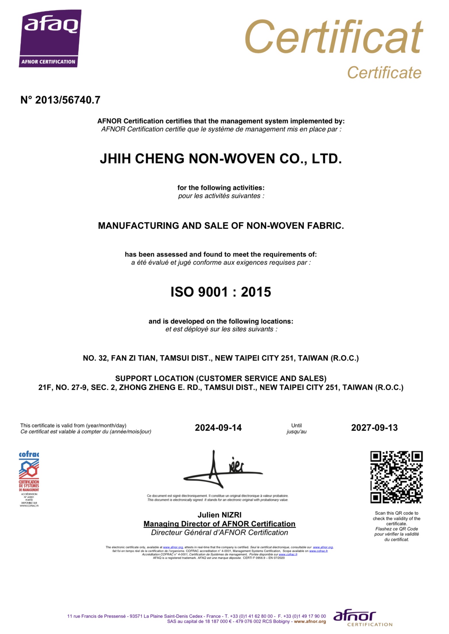 ISO 9001:2018